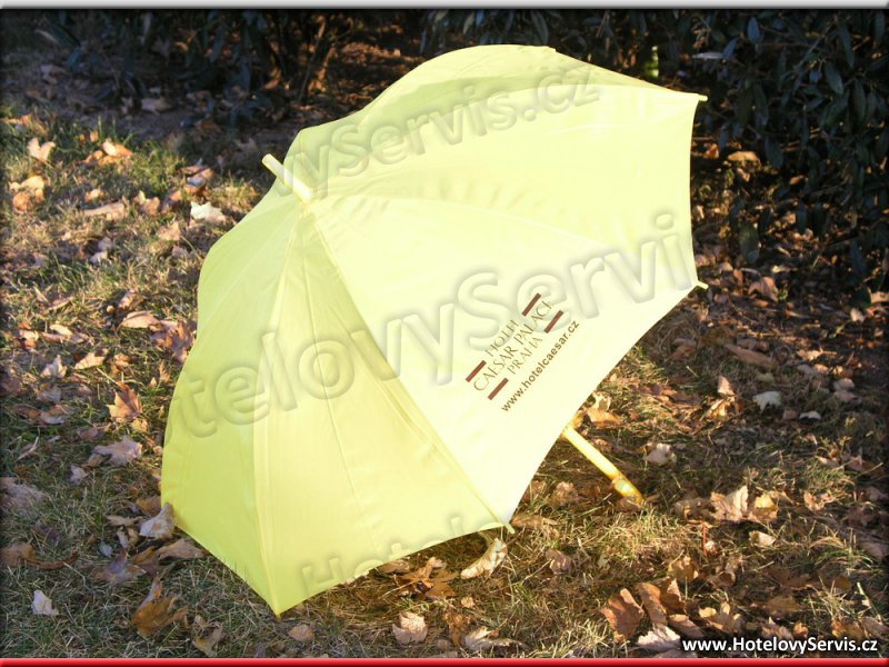 deštník hotel CAESAR žlutý